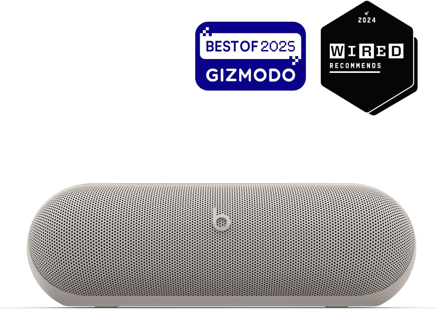 Beats Pill - Portable Bluetooth Speaker- Up to 24H Battery Life, Water Resistant, Bluetooth, Apple & Android Compatible, Seriously Loud Sound for Home, Outdoor and Travel- Champagne Gold