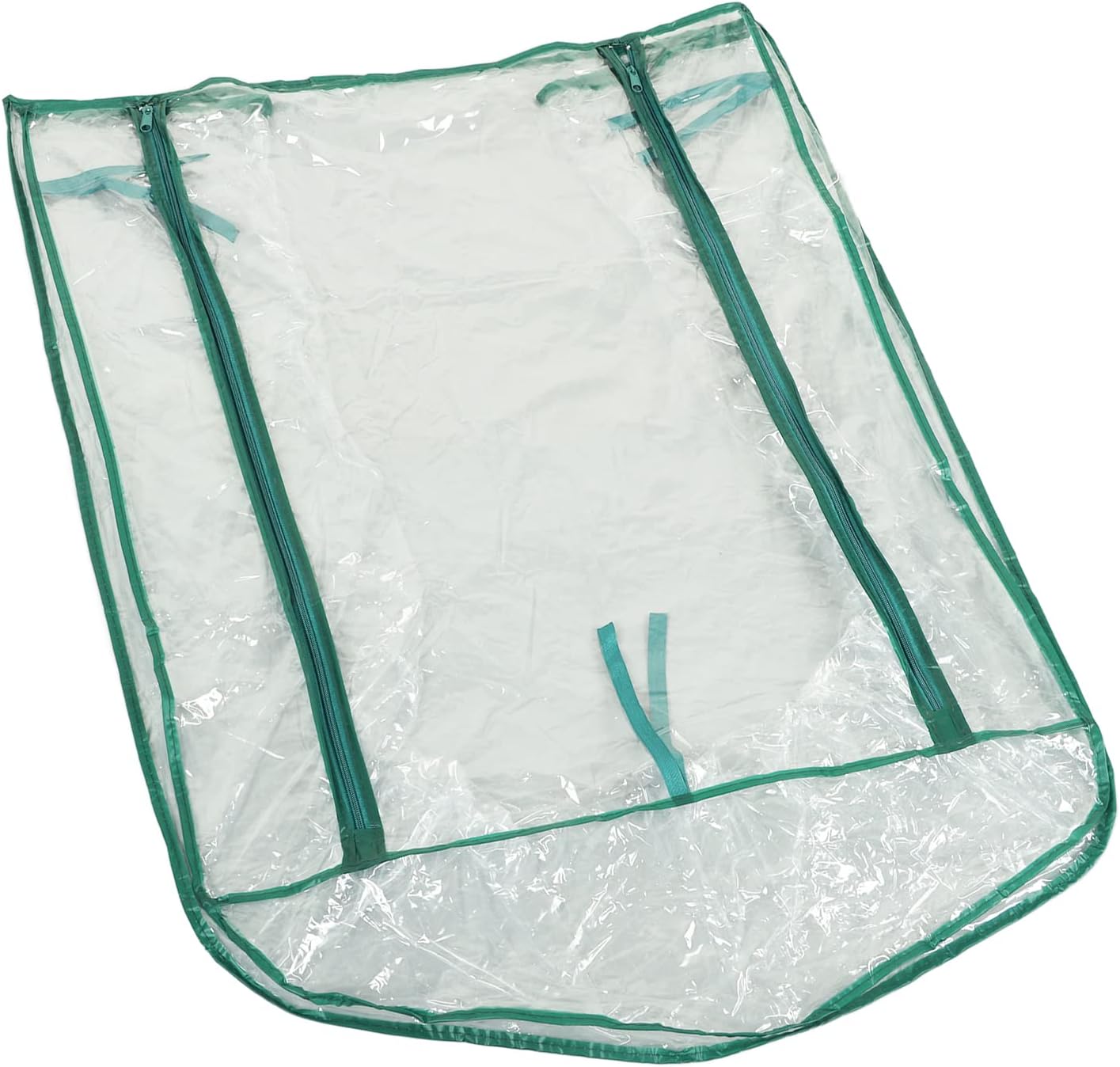 PVC Plant Greenhouse Cover - 2 Tier Mini Walk-in Greenhouse for Indoor/Outdoor Gardening - 27 x 19 x 36 Inch