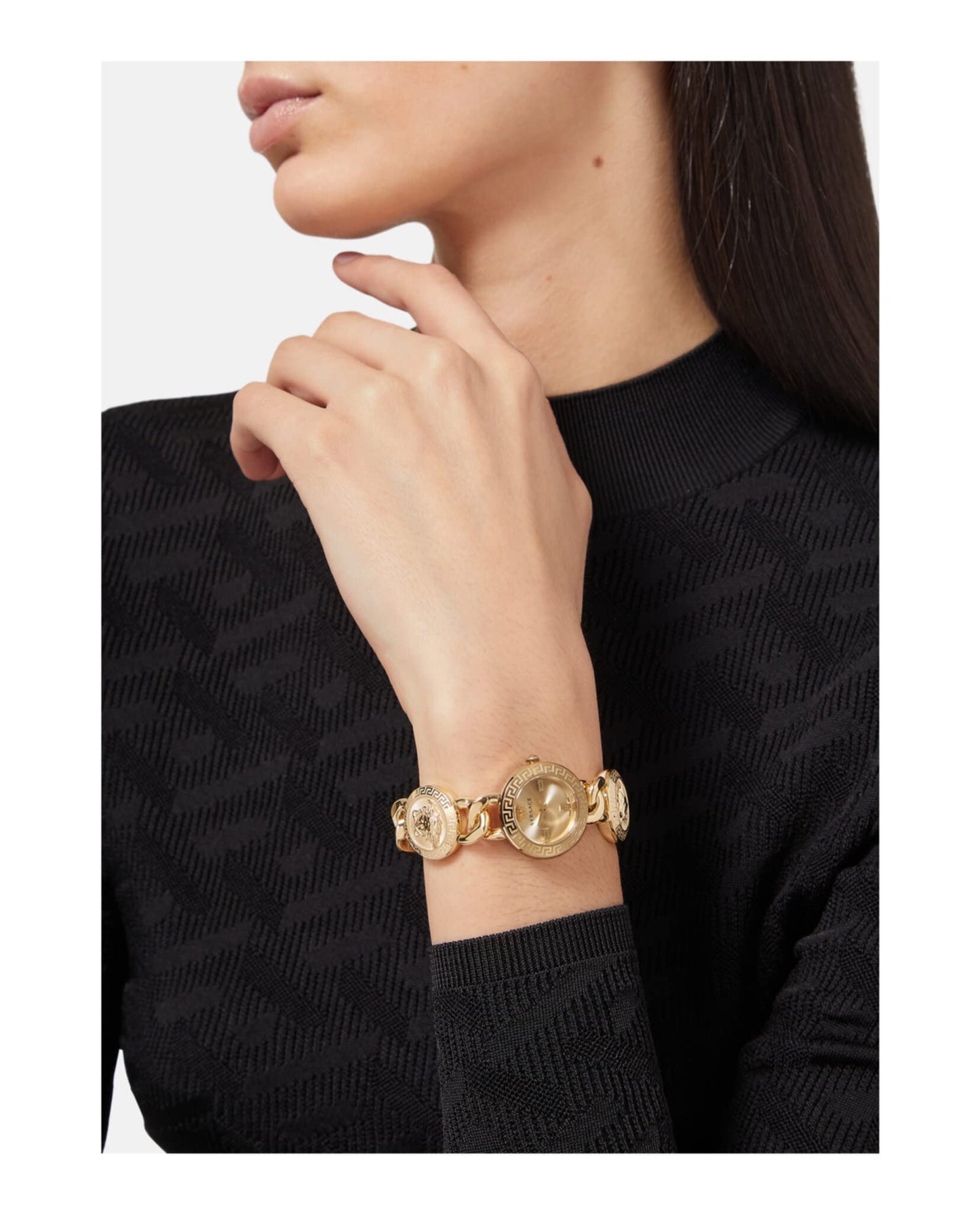 Versace Stud Icon Collection Luxury Womens Watch Timepiece