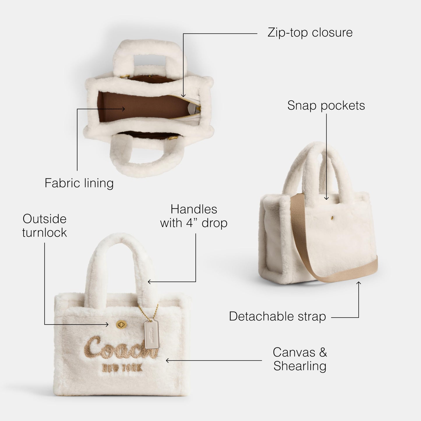 Coach Women's Cargo Tote 26