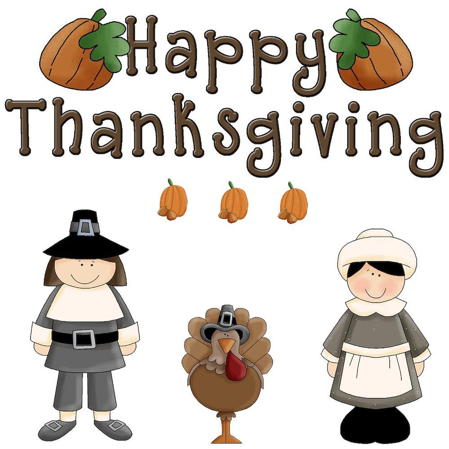 CafePress Happy Thanksgiving Turkey Mugs 11 oz (325 ml) Ceramic Coffee Mug