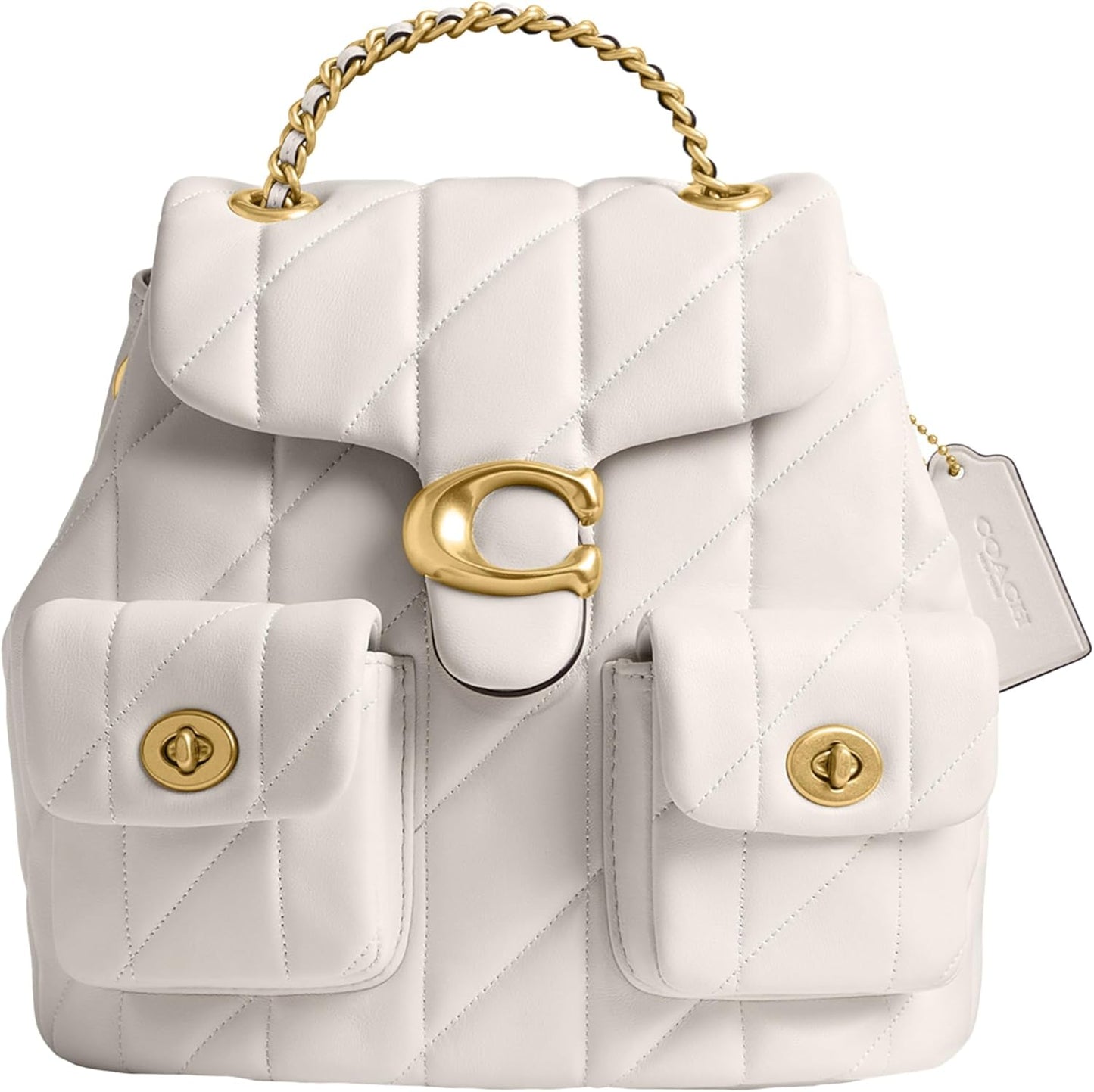 COACH Women's Quilted Leather Tabby Backpack