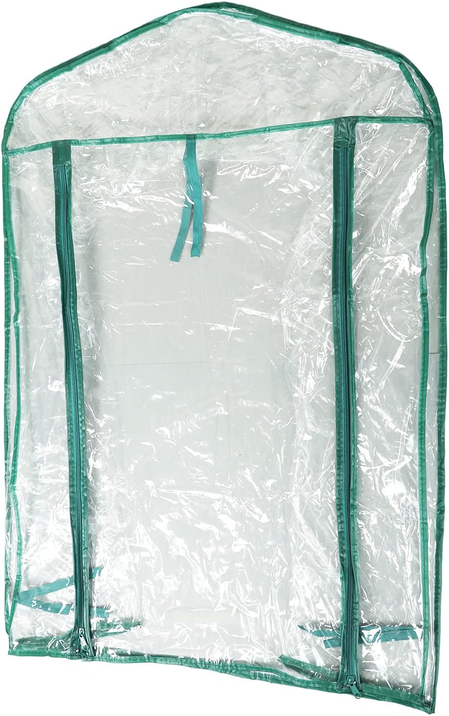 PVC Plant Greenhouse Cover - 2 Tier Mini Walk-in Greenhouse for Indoor/Outdoor Gardening - 27 x 19 x 36 Inch