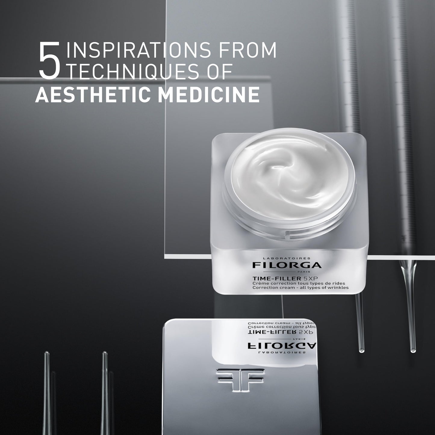 Filorga Time-Filler 5-XP Wrinkle Correction Moisturizing, Enhanced Anti Aging Formula to Reduce and Repair Face, Eye, and Neck Wrinkles and Fine Lines