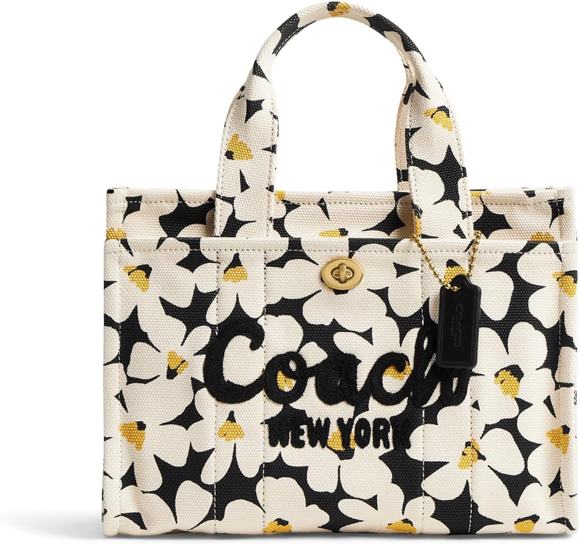 COACH Women's Camo Printed Canvas Cargo Tote 26