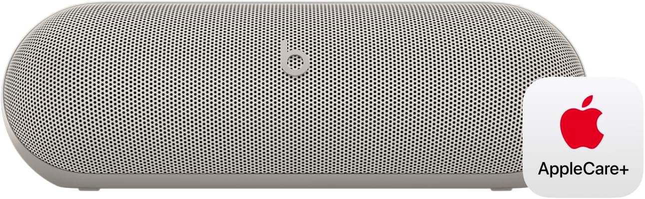 Beats Pill - Portable Bluetooth Speaker- Up to 24H Battery Life, Water Resistant, Bluetooth, Apple & Android Compatible, Seriously Loud Sound for Home, Outdoor and Travel- Champagne Gold