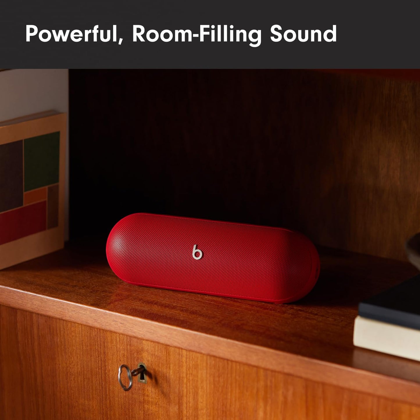 Beats Pill - Portable Bluetooth Speaker - Up to 24H Battery Life, Water Resistant, Bluetooth, Apple & Android Compatible, Seriously Loud Sound for Home, Outdoor and Travel - Matte Black