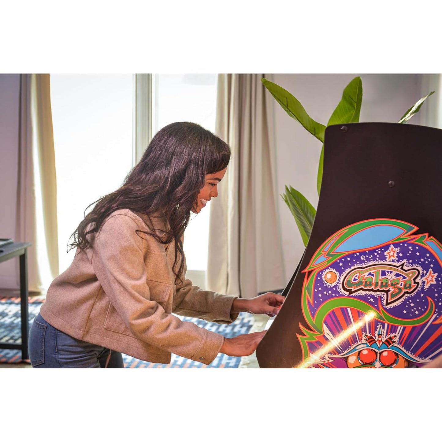 ARCADE1UP Class of 81’ Deluxe Arcade Machine for Home - 5 Feet Tall - 12 Classic Games