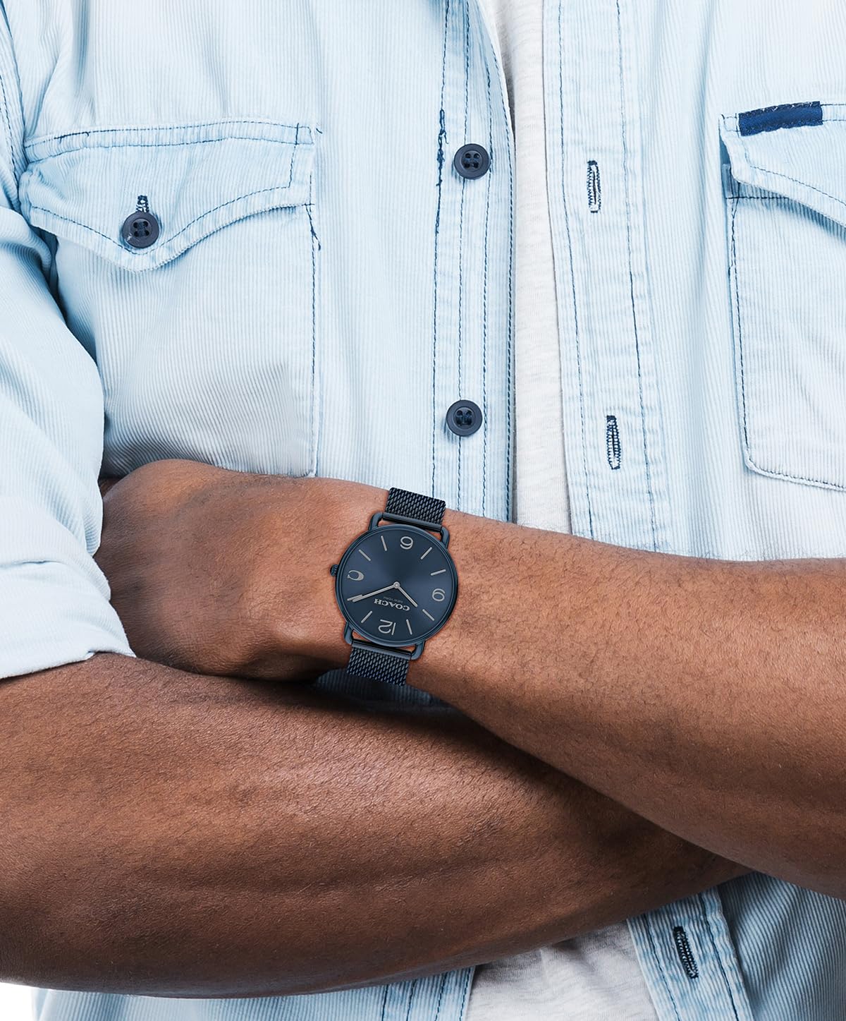 Coach Elliot Men's Watch| Contemporary Elegance with Signature Detailing | Fashion Timepiece for Everyday Wear