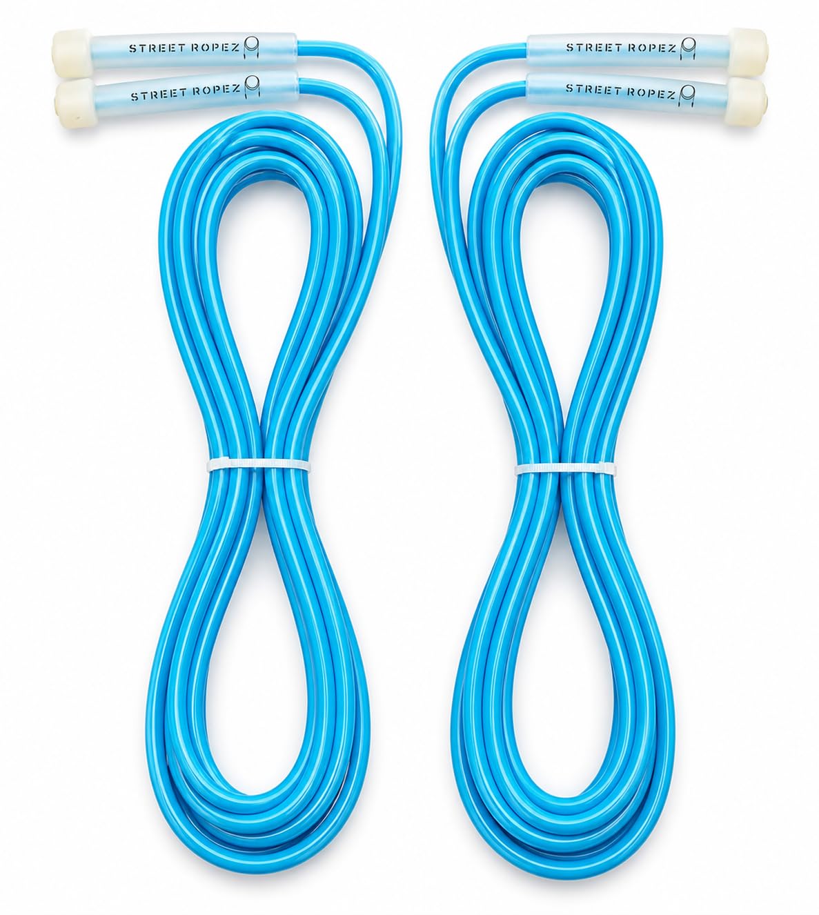 Street Ropez Royalty Double Dutch Jump Ropes (Set of 2) – 14 ft, Heavy-Weight, Tangle-Free, No Doubling Needed, Perfect for Beginners & Pros + Bonus Storage Bag