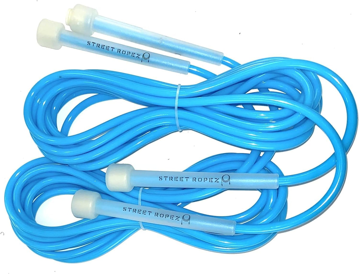 Street Ropez Royalty Double Dutch Jump Ropes (Set of 2) – 14 ft, Heavy-Weight, Tangle-Free, No Doubling Needed, Perfect for Beginners & Pros + Bonus Storage Bag