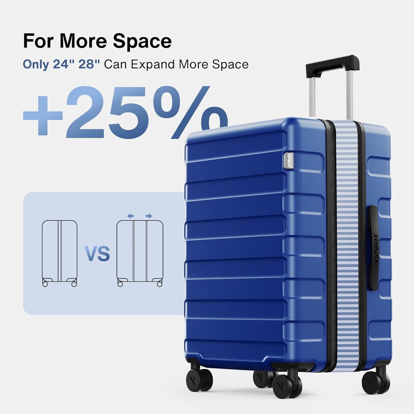 Luggage Sets 3 Piece (3-YEARS VIP SERVICE) Hardside Expandable Lightweight Premium Polycarbonate Simple Beautiful Travel Suitcase with Wheels x1 TSA Approved Lock for Women Men, Green