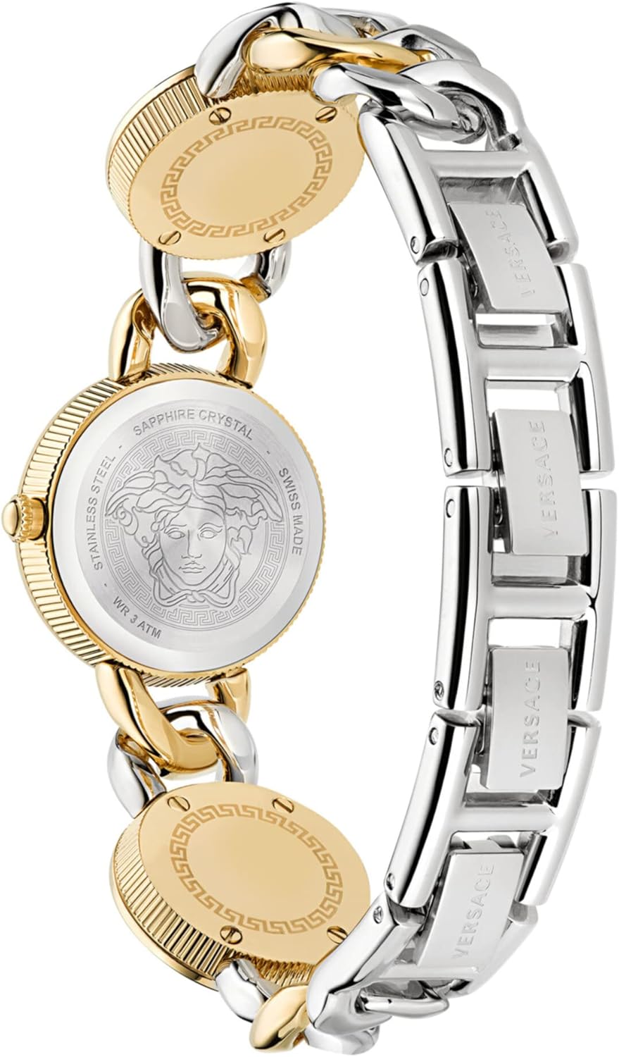 Versace Stud Icon Collection Luxury Womens Watch Timepiece