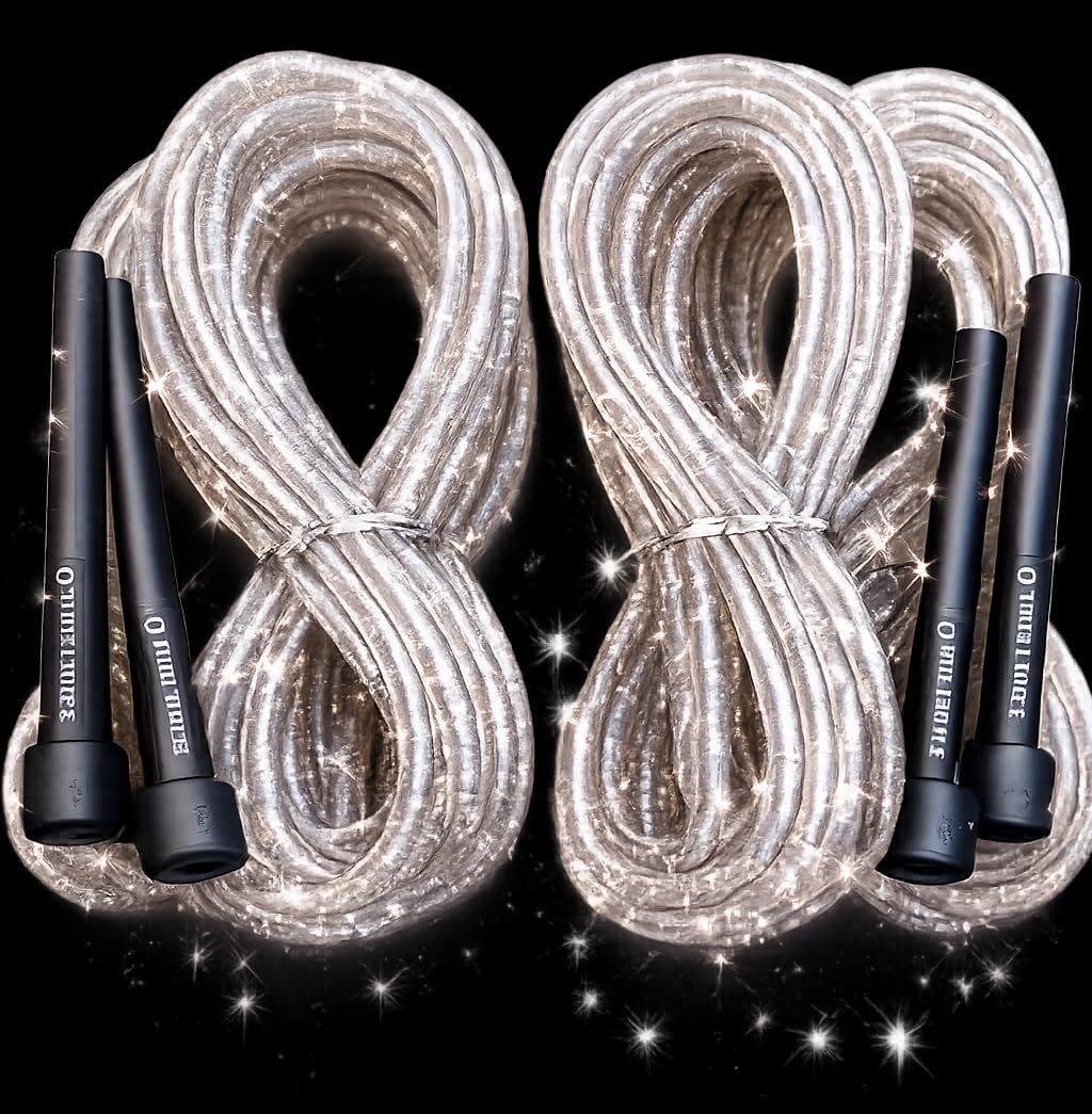 Street Ropez Royalty Double Dutch Jump Ropes (Set of 2) – 14 ft, Heavy-Weight, Tangle-Free, No Doubling Needed, Perfect for Beginners & Pros + Bonus Storage Bag