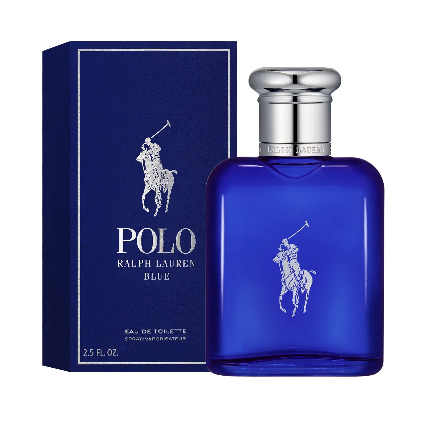 Ralph Lauren - Polo Blue - Eau de Toilette - Men's Cologne - Aquatic & Fresh - With Citrus, Sage, and Suede - Medium Intensity