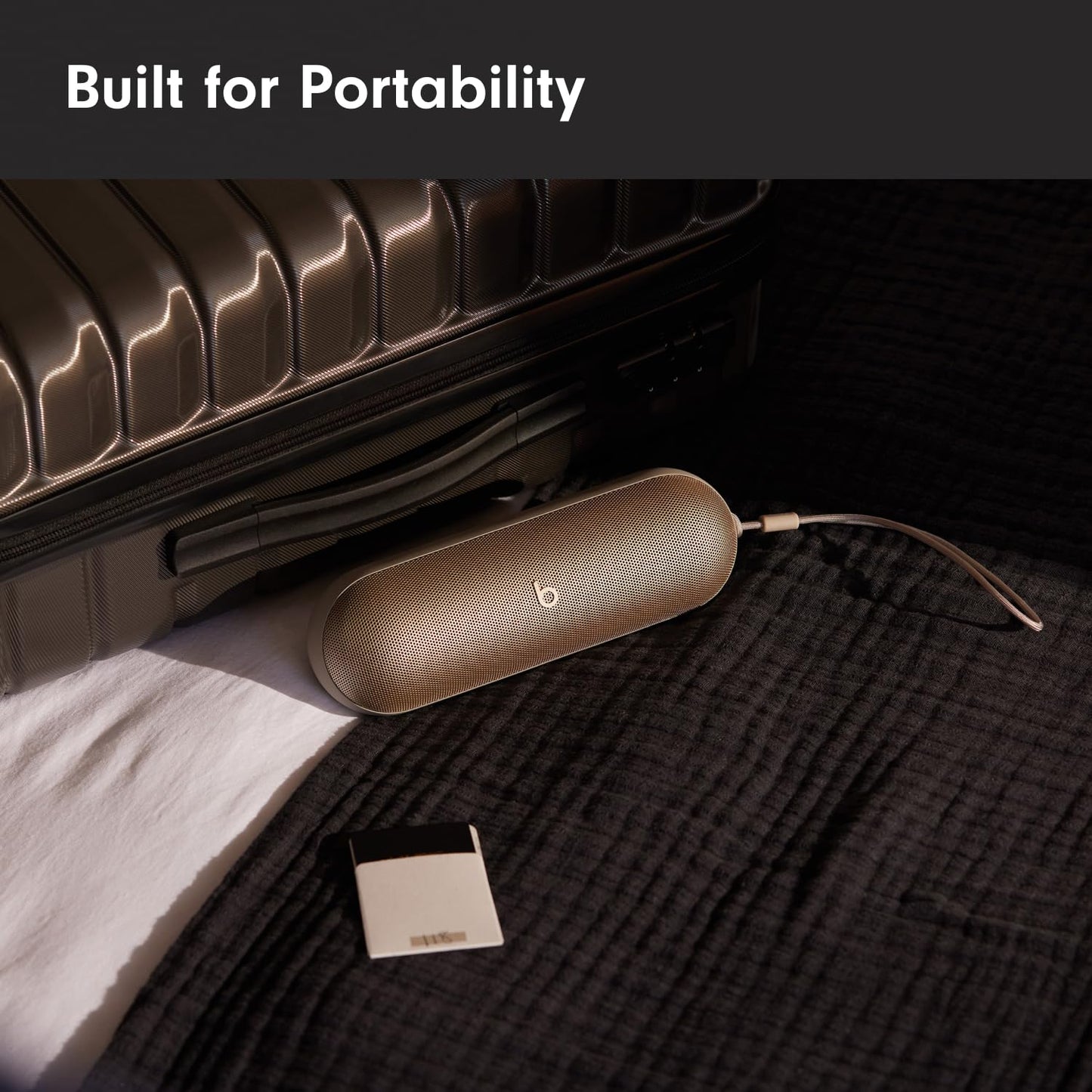 Beats Pill - Portable Bluetooth Speaker - Up to 24H Battery Life, Water Resistant, Bluetooth, Apple & Android Compatible, Seriously Loud Sound for Home, Outdoor and Travel - Matte Black