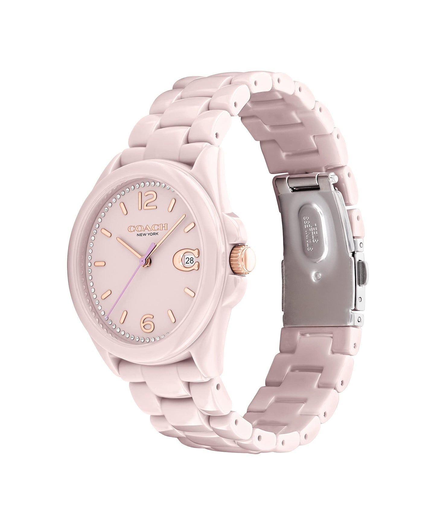 कोच ग्रेसन महिलाओं की सिरेमिक घड़ियाँ | हर अवसर के लिए सुंदरता को बढ़ाती हैं | जल प्रतिरोधी 