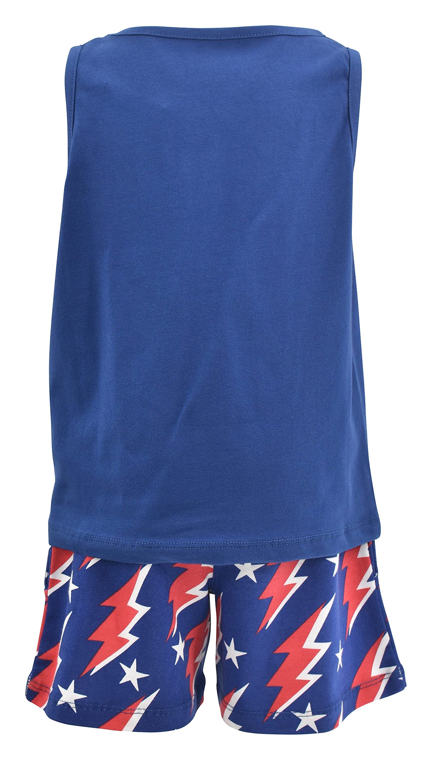Unique Baby Boys American Boy 4th of July 2pc Tank Shorts Set