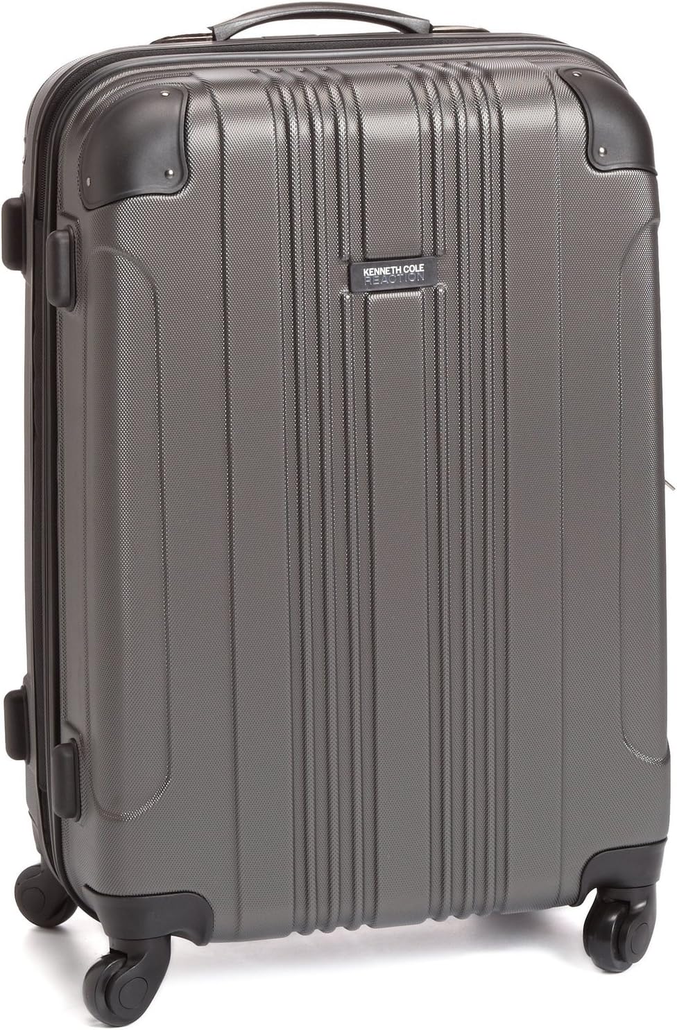 Kenneth Cole REACTION Out of Bounds Lightweight Hardshell 4-Wheel Spinner Luggage, Rose Gold, 2-Piece Set (20" & 28")