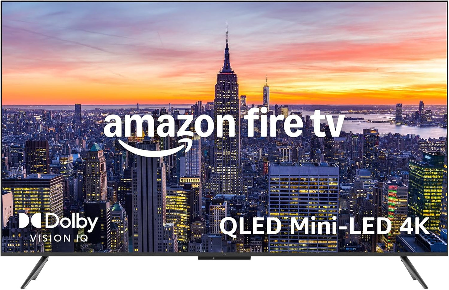 Introducing Amazon Fire TV 65" Omni Mini-LED Series, QLED 4K UHD smart TV, Dolby Vision IQ, 144hz gaming mode, Ambient Experience, hands-free with Alexa, 2024 release