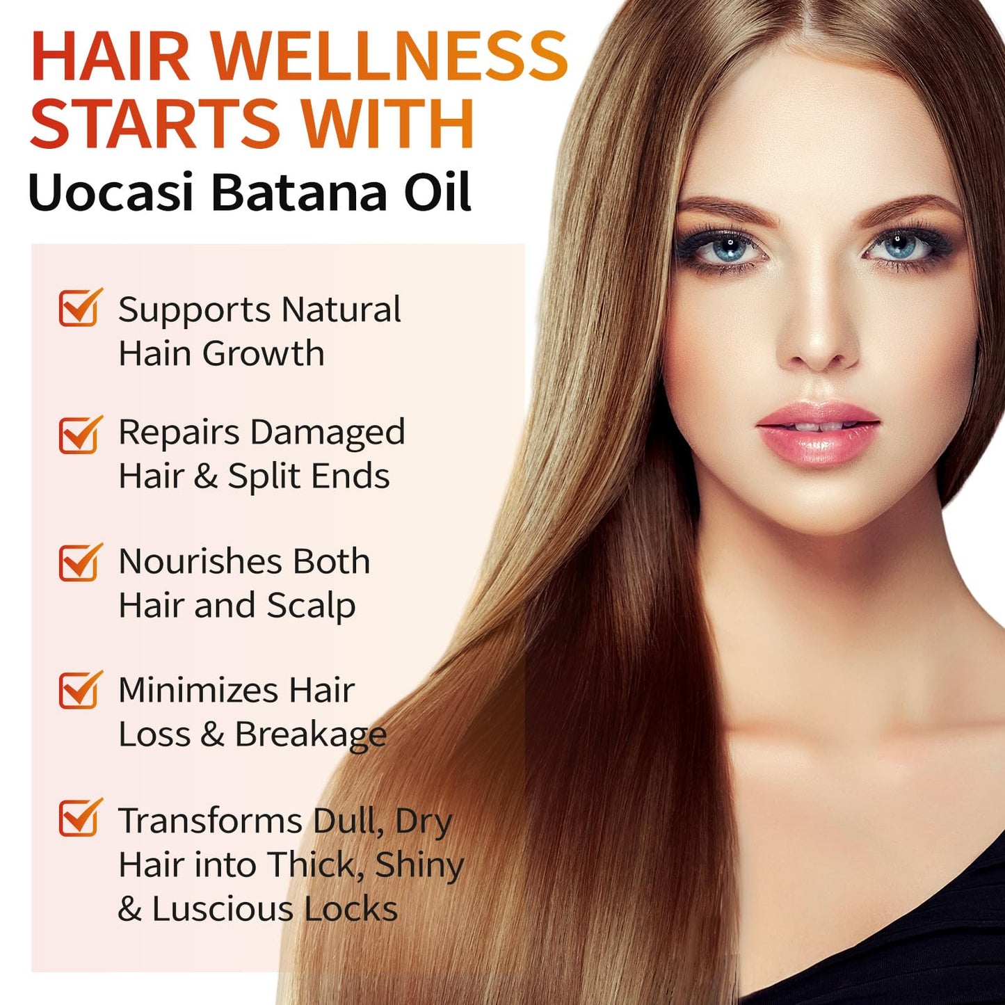 Batana Oil for Hair Growth - 2 Pack, Raw Unrefined Batana Oil,100% Pure Natural Stimulation for Hair Growth, Thickens Strands, Prevent Dry Hair & Hair Loss, 4.04 Oz
