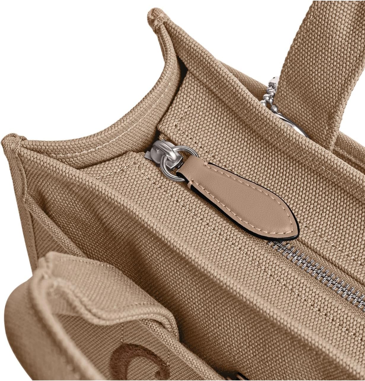 COACH Women's Camo Printed Canvas Cargo Tote 26