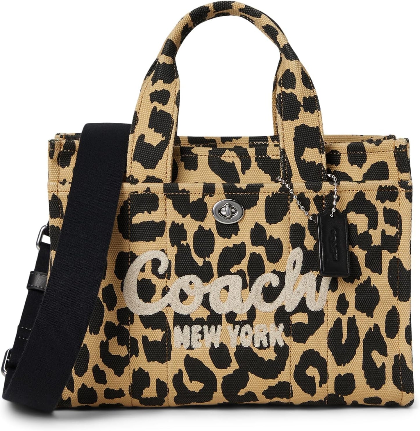 COACH Women's Camo Printed Canvas Cargo Tote 26