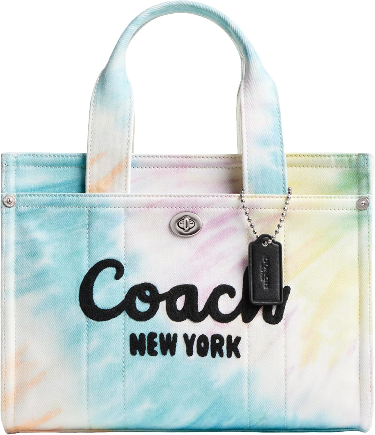 COACH Women's Camo Printed Canvas Cargo Tote 26