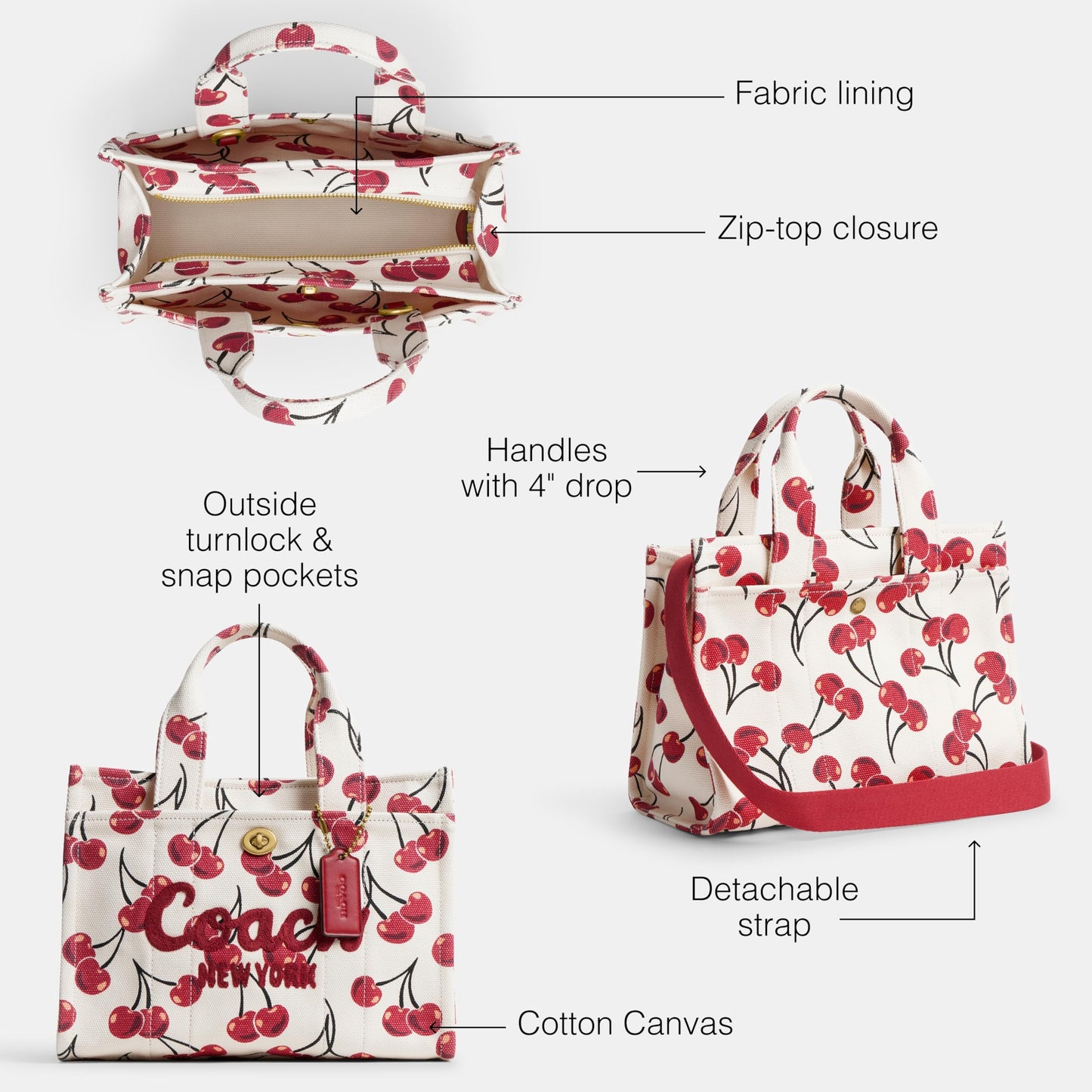 Coach Women's Cargo Tote 26