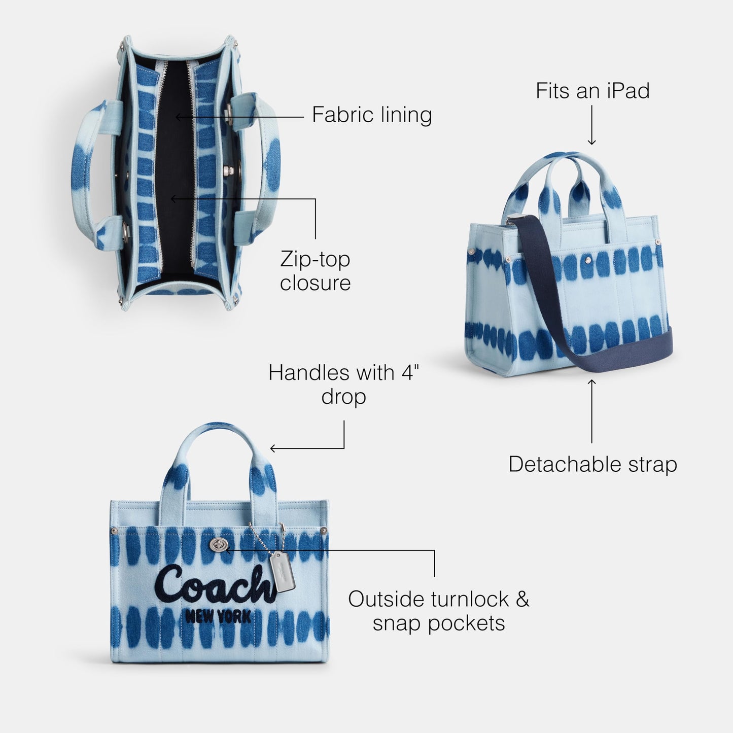 Coach Women's Cargo Tote 26