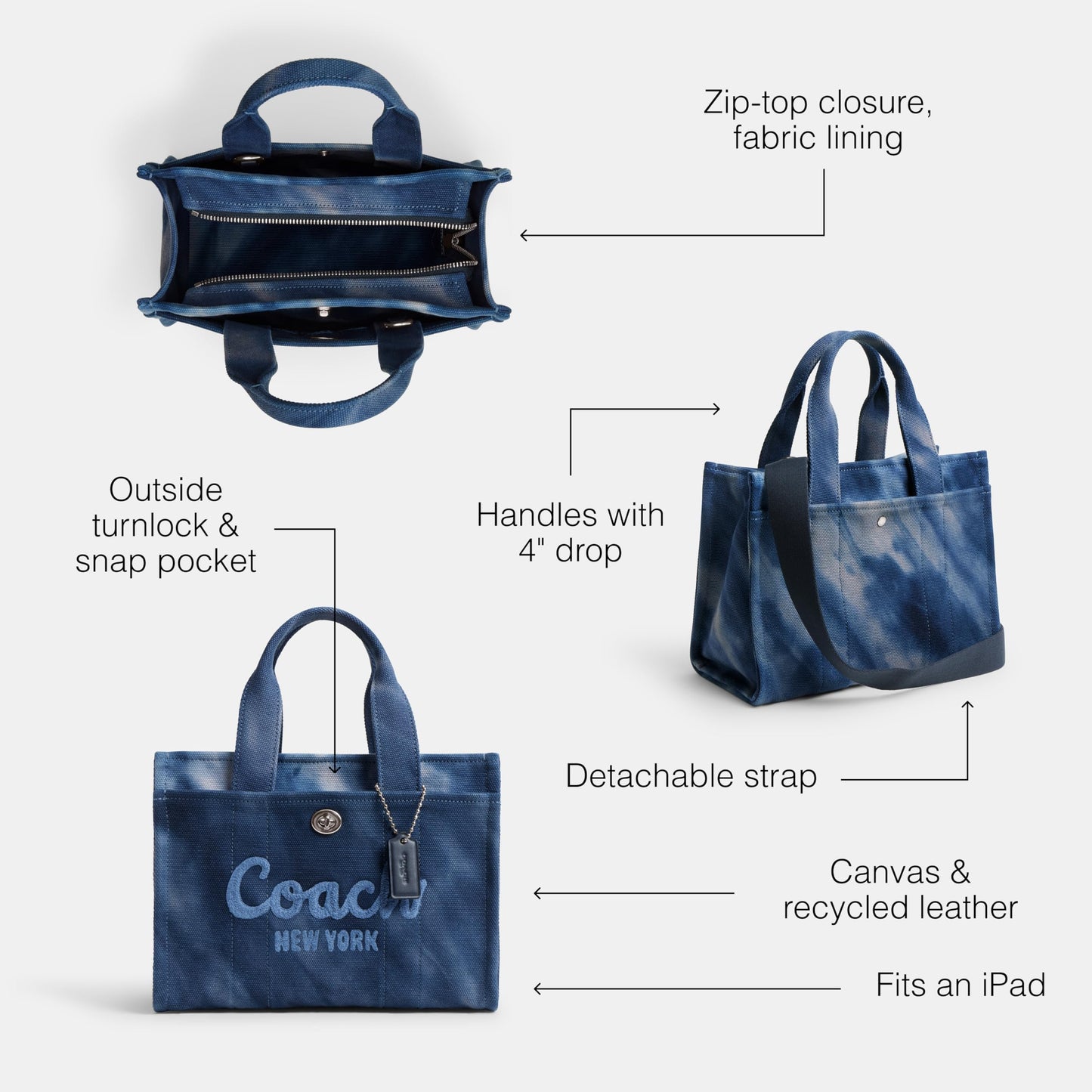 Coach Women's Cargo Tote 26