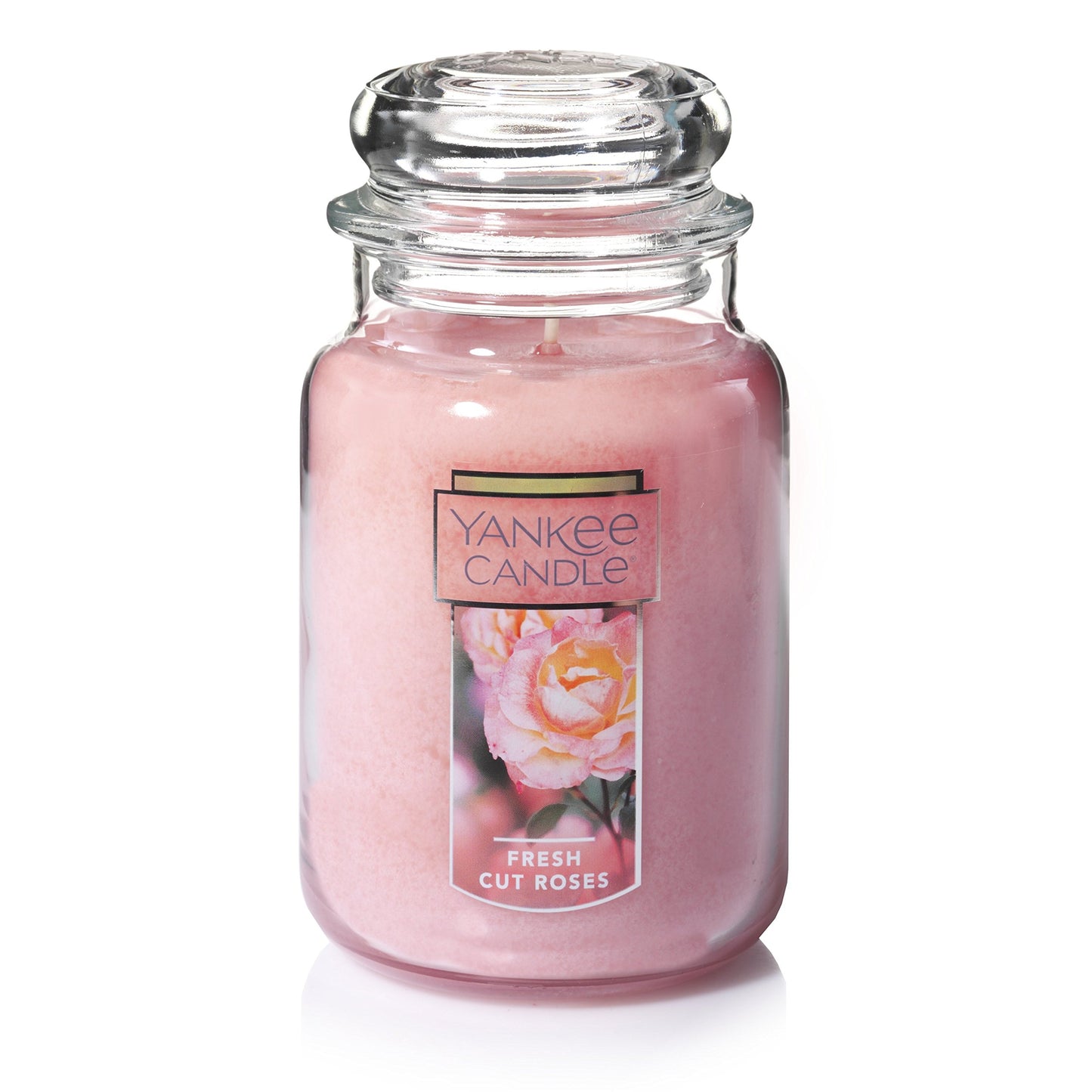 Yankee Candle Lilac Blossoms Scented, Classic 22oz Large Jar Single Wick Candle, Over 110 Hours of Burn Time, Perfect for Gifting, Gatherings and Seasonal Decorations