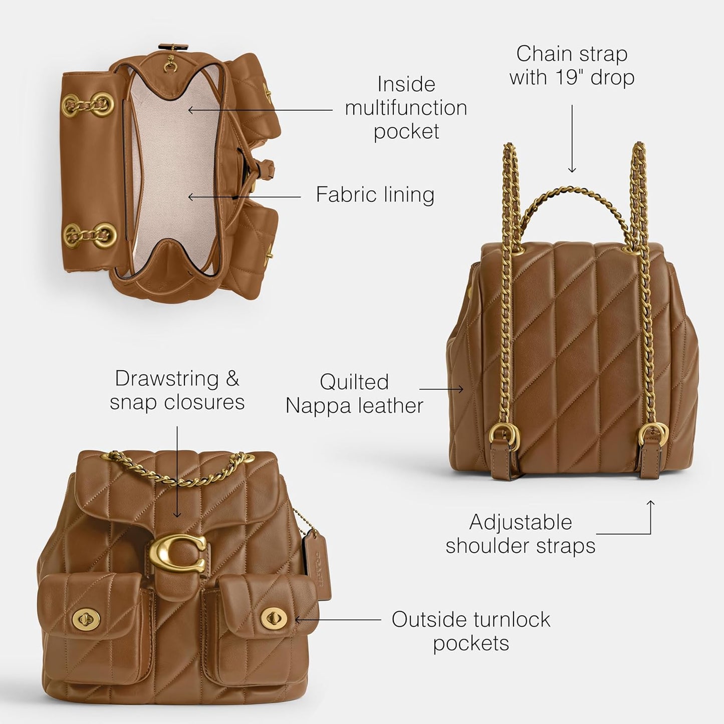 Coach Tabby Backpack