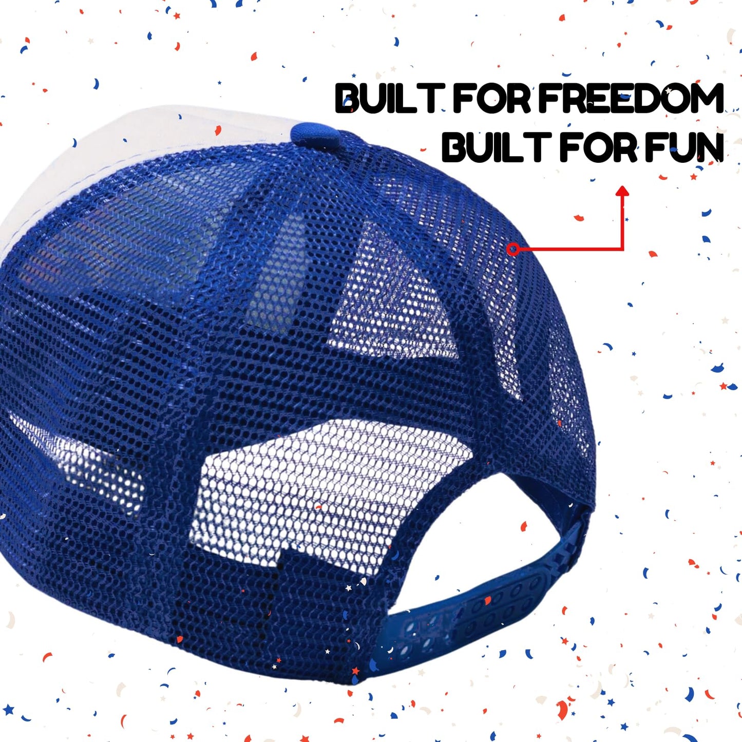 American Flag Trucker Hat USA Snapback Hat 4th of July Patriotic Hats for Men Women