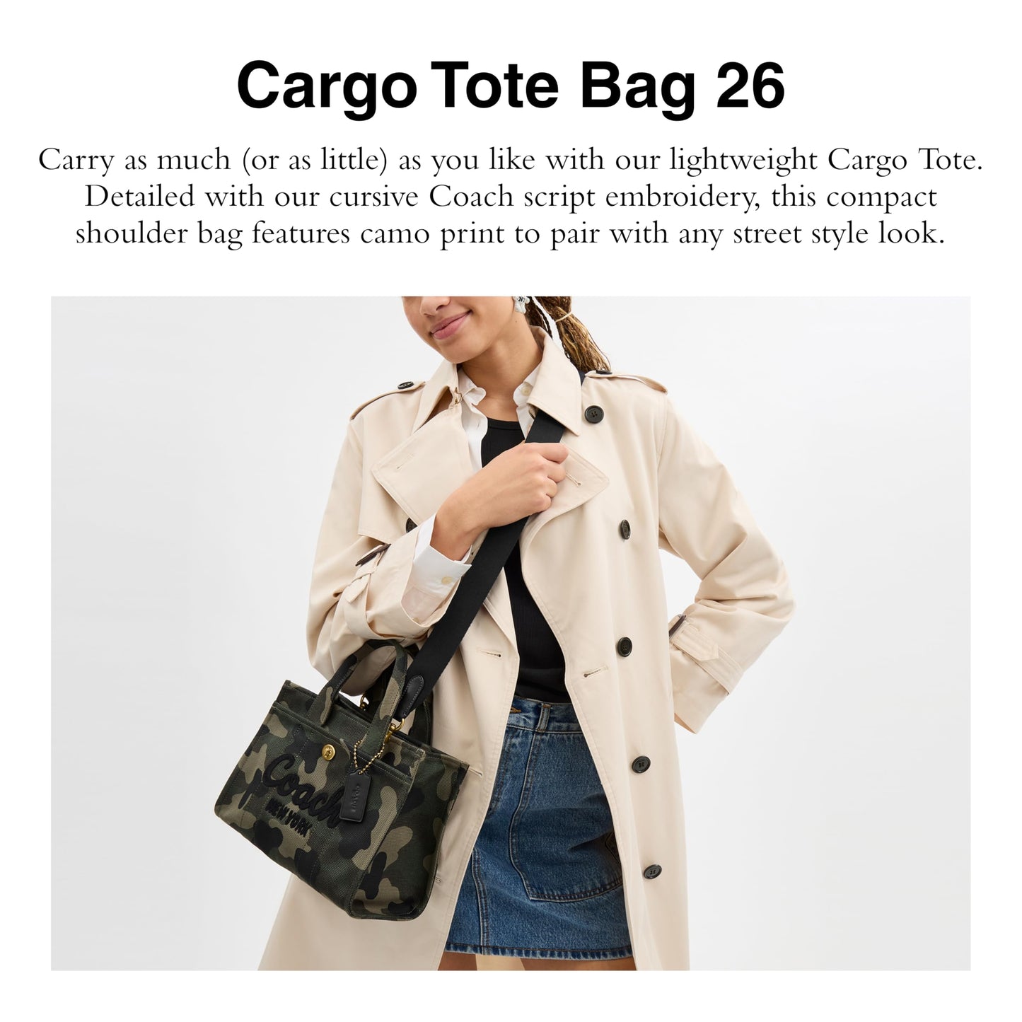 Coach Women's Cargo Tote 26