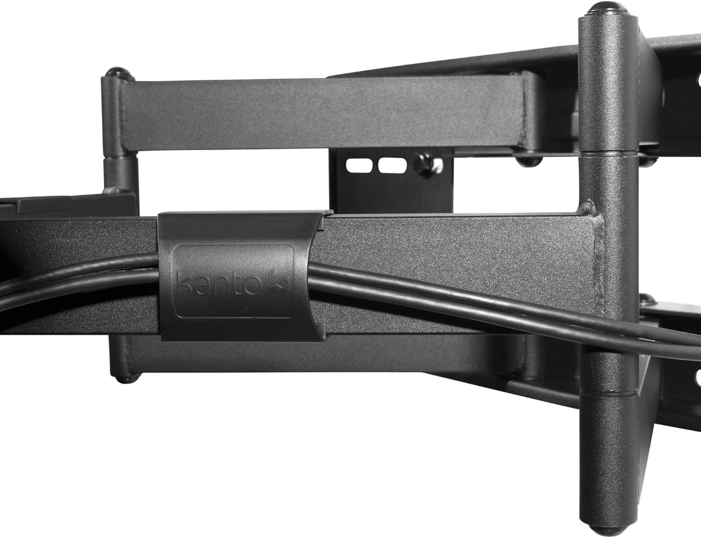 Kanto FMX3C Full Motion Articulating Adjustable TV Wall Mount for 50 to 100 inch TVs | Supports up to 150 lbs. | Up to 28" Extension | +15° to -5° Tilt | 88° Swivel | VESA from 200x100 to 700x500