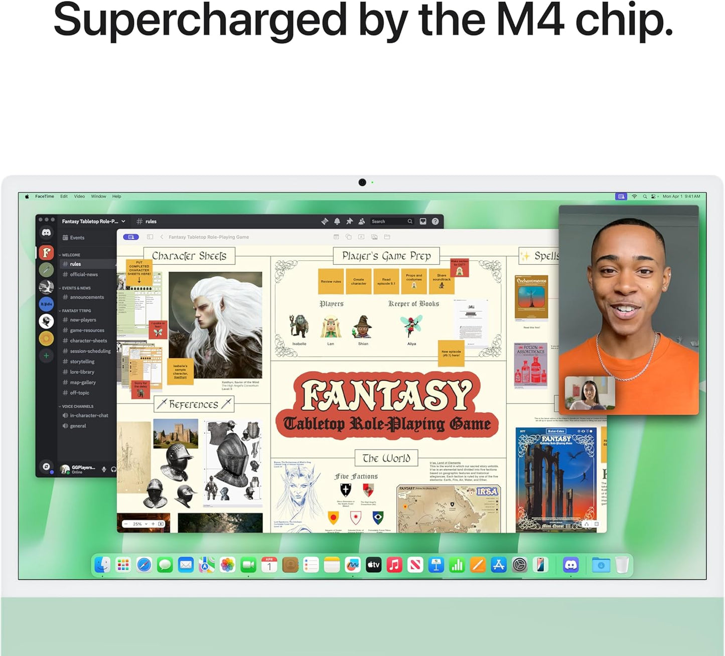 Apple 2024 iMac All-in-One Desktop Computer with M4 chip with 8-core CPU and 8-core GPU: Built for Apple Intelligence, 24-inch Retina Display, 16GB Unified Memory, 256GB SSD Storage; Pink