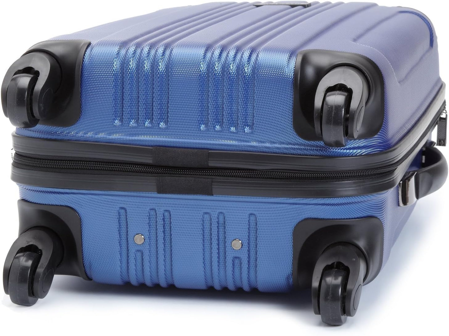 Kenneth Cole REACTION Out of Bounds Lightweight Hardshell 4-Wheel Spinner Luggage, Rose Gold, 2-Piece Set (20" & 28")