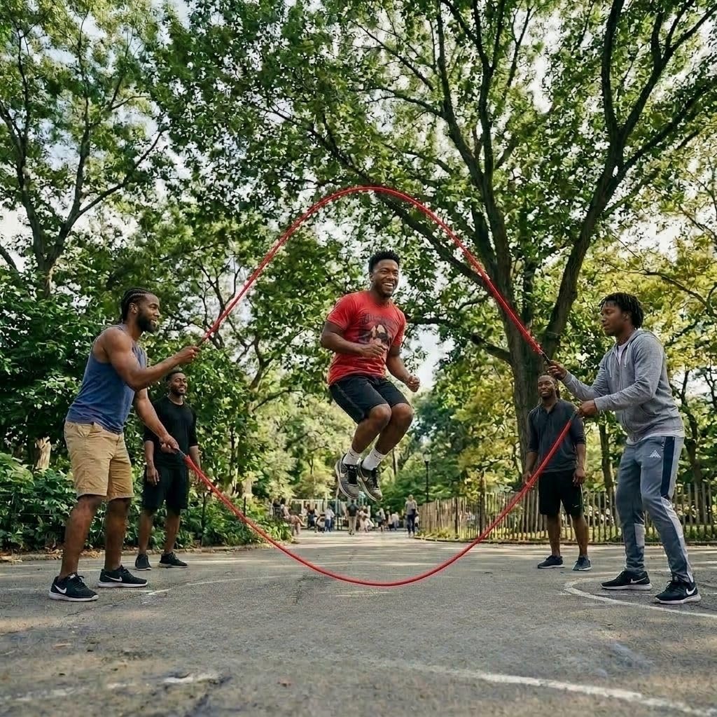 Street Ropez Royalty Double Dutch Jump Ropes (Set of 2) – 14 ft, Heavy-Weight, Tangle-Free, No Doubling Needed, Perfect for Beginners & Pros + Bonus Storage Bag
