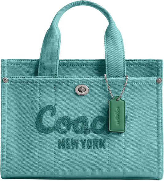 COACH Women's Camo Printed Canvas Cargo Tote 26