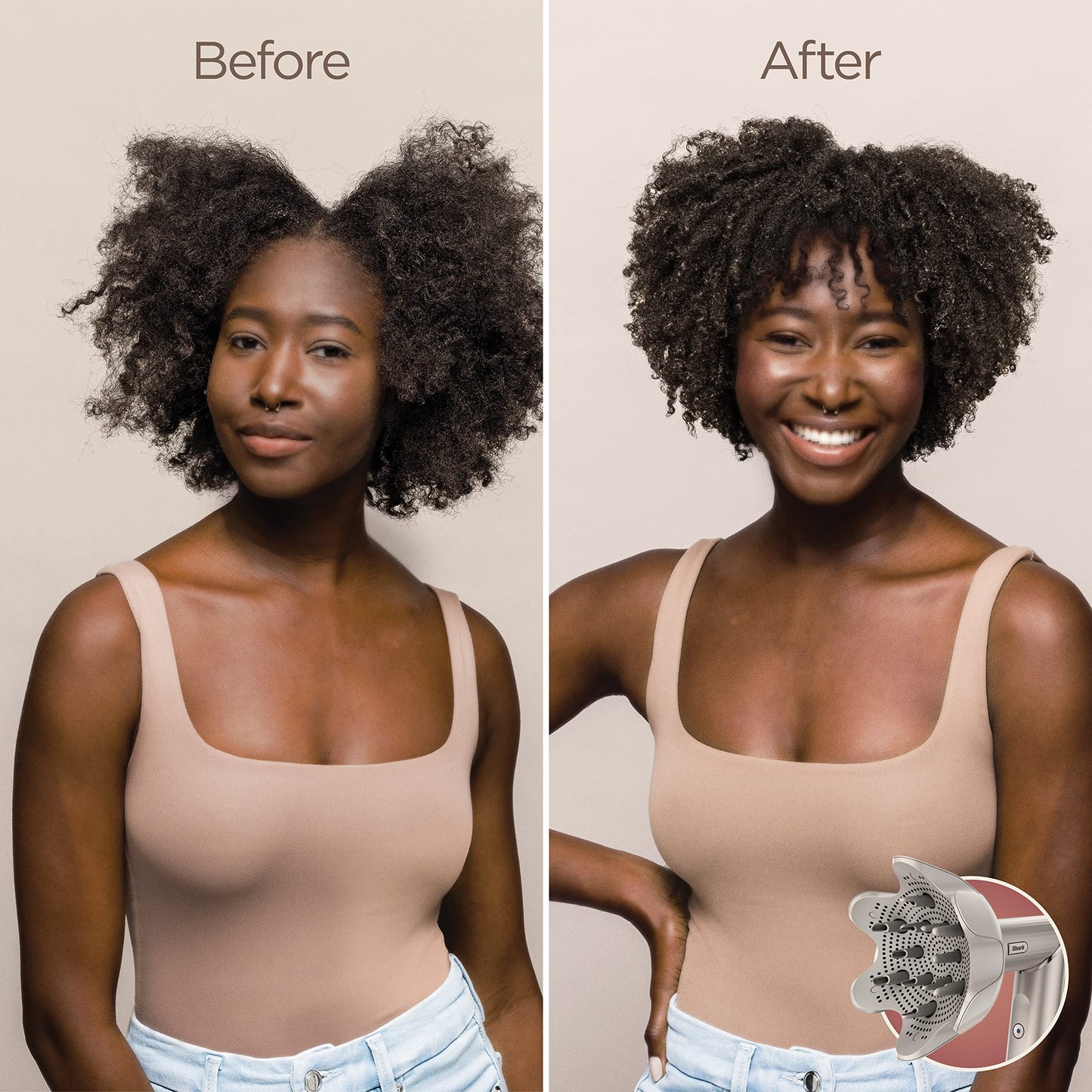 Shark FlexStyle Hair Dryer & Powerful Styling System with 6-Piece Hair Styling Tools, Paddle Brush, Curl-Defining Hair Diffuser, Auto-Wrap Curlers, Styling Concentrator, Oval Brush &, Black, HD440BK