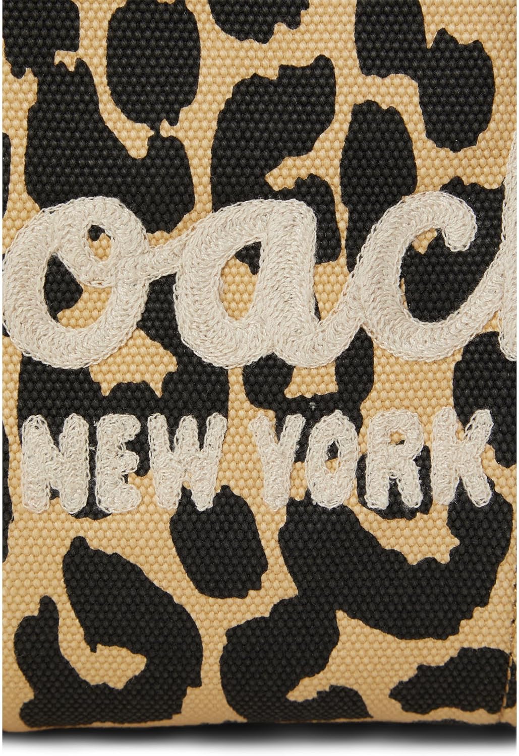 COACH Women's Camo Printed Canvas Cargo Tote 26