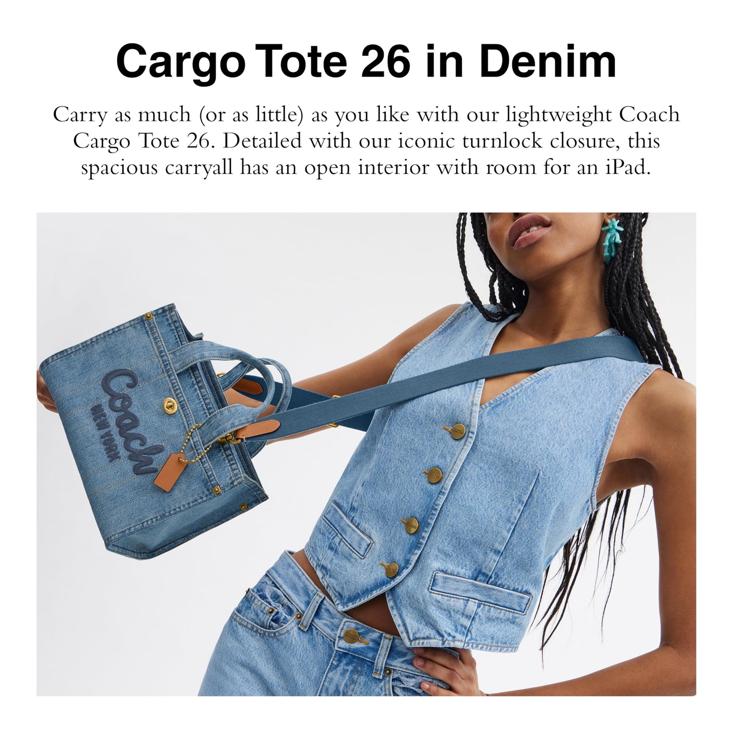 Coach Women's Cargo Tote 26