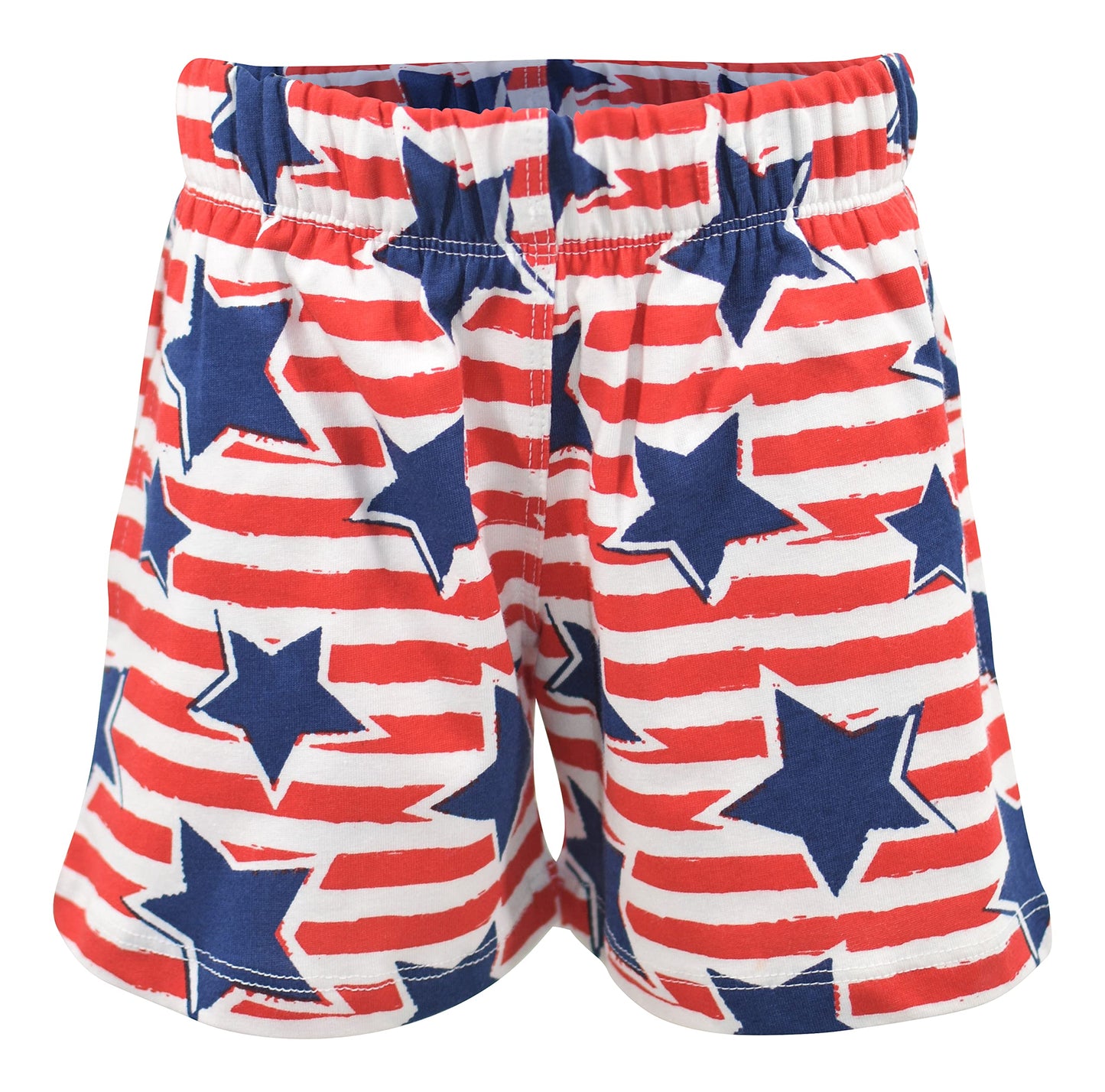 Unique Baby Boys American Boy 4th of July 2pc Tank Shorts Set