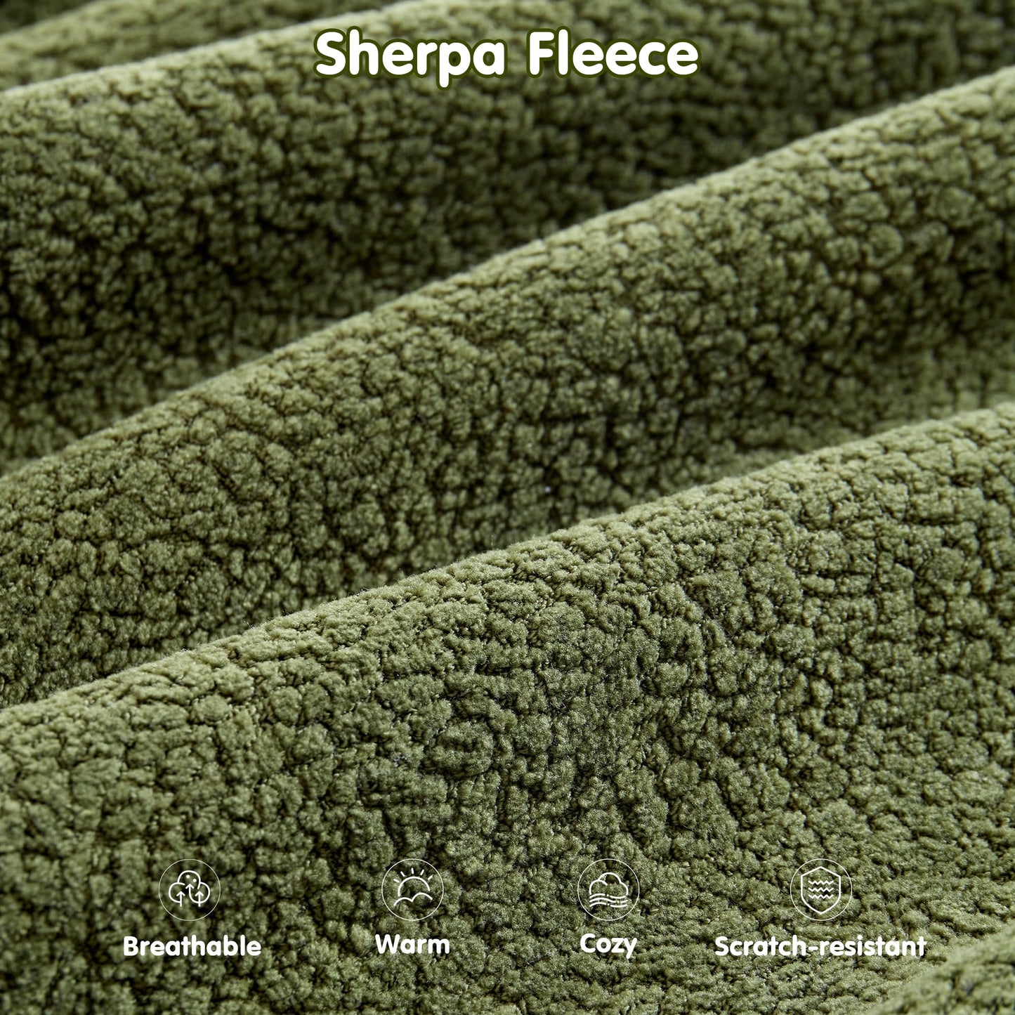 ovios 104" Cloud Sectional Couch with L-Shape Chaise,Modern Modular Sofa with Deep Seat, Upholstered Couches for Living Room Bedroom,No Assembly Required, Black (Corduroy Fabric)