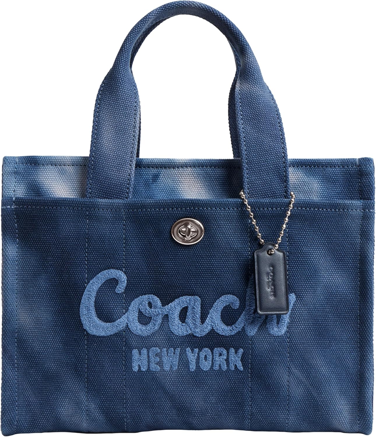 COACH Women's Camo Printed Canvas Cargo Tote 26