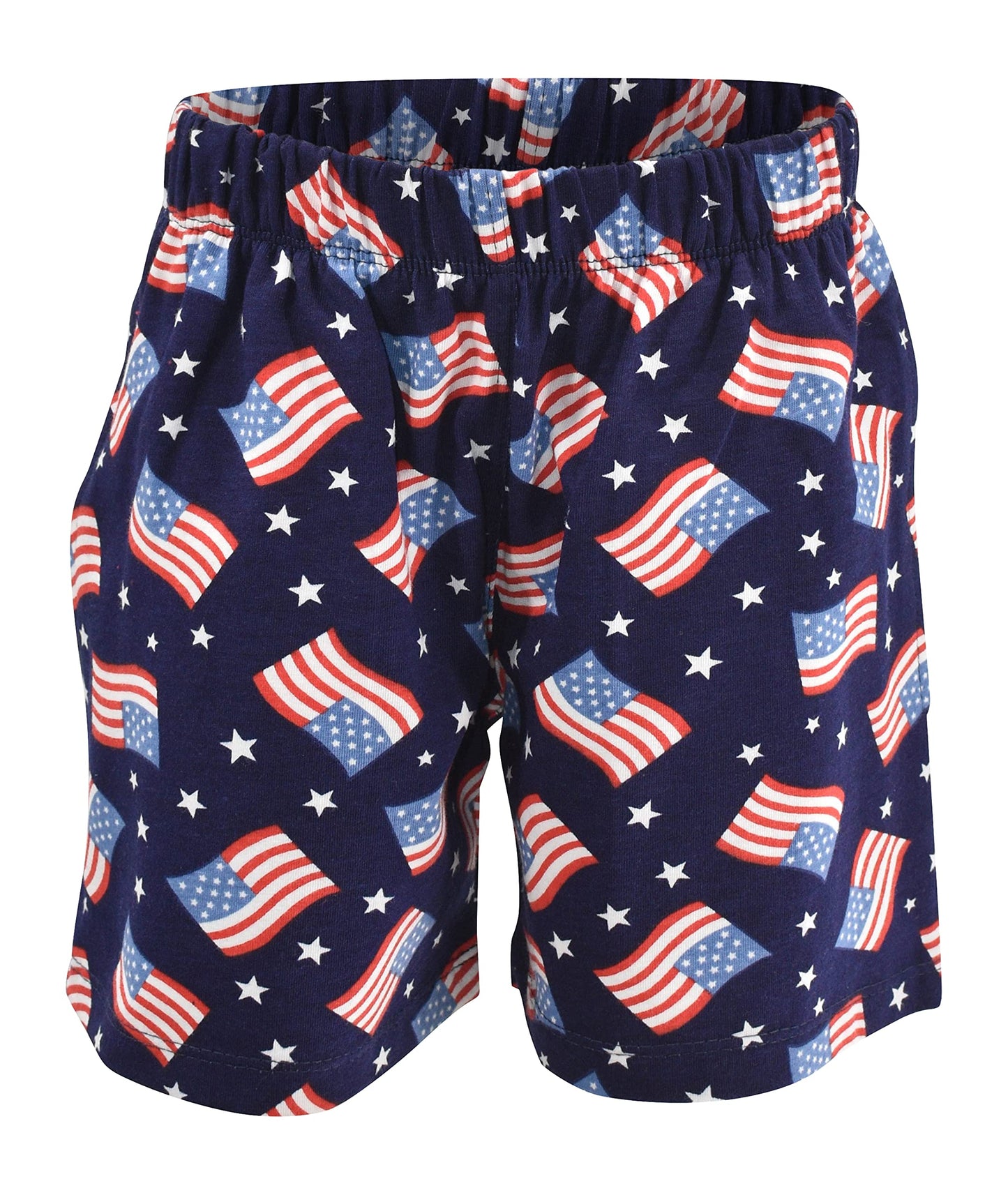 Unique Baby Boys American Boy 4th of July 2pc Tank Shorts Set