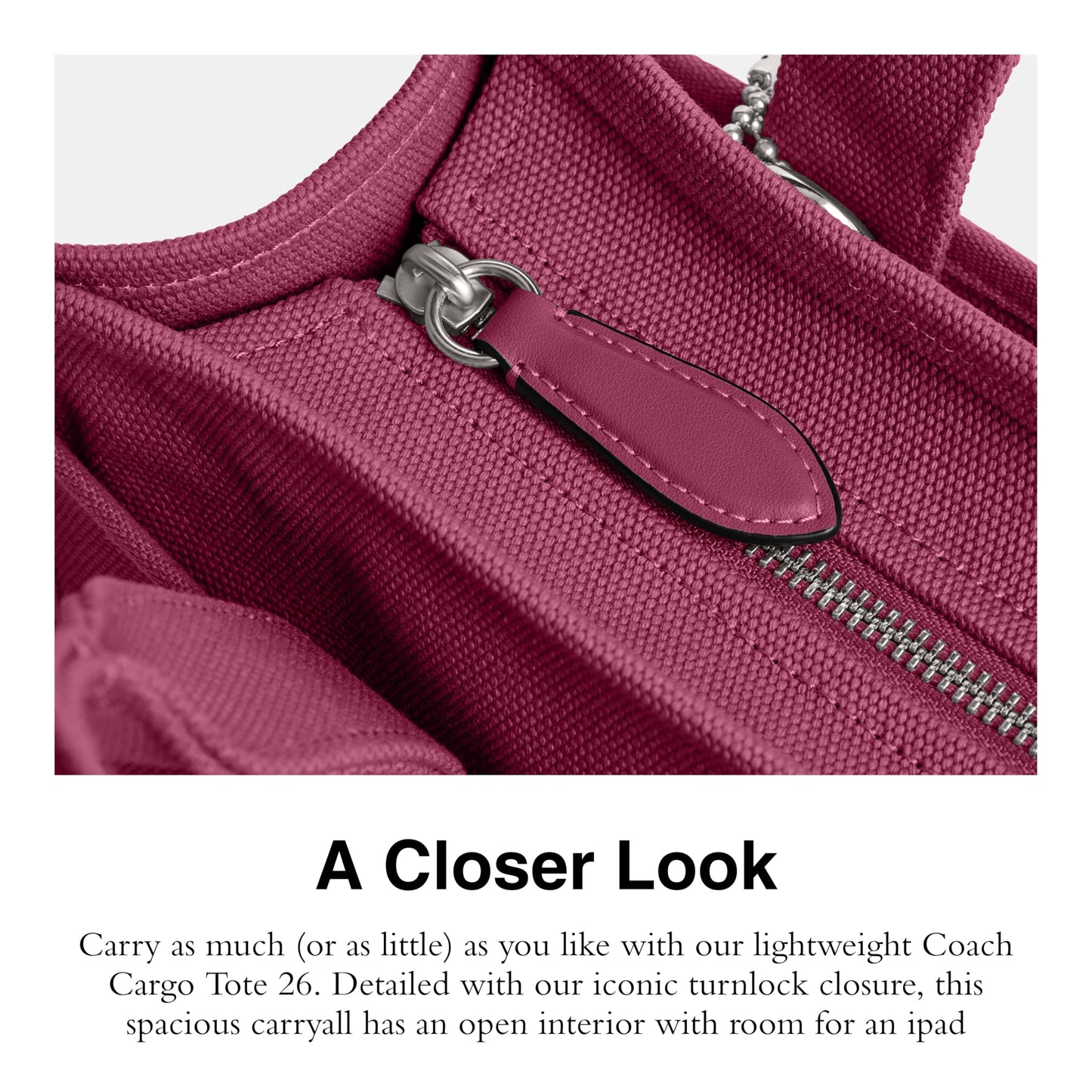 Coach Women's Cargo Tote 26