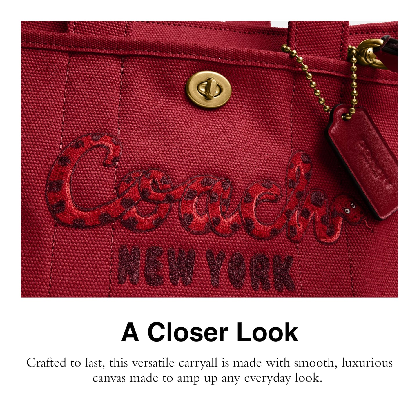 Coach Women's Cargo Tote 26