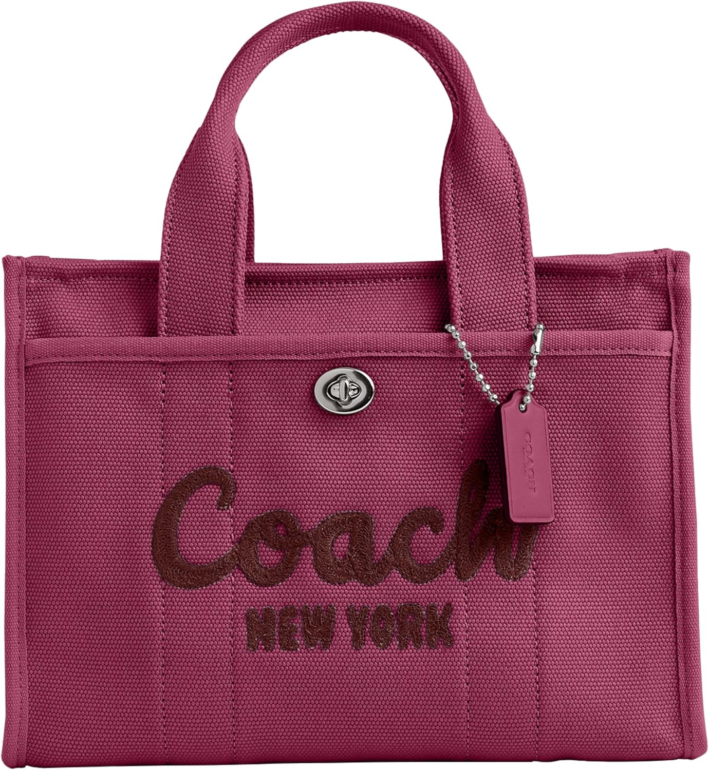 COACH Women's Camo Printed Canvas Cargo Tote 26